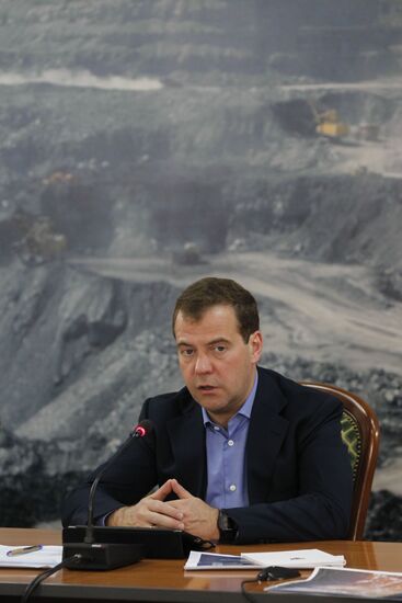 Dmitry Medvedev's working visit to Siberia. Day two