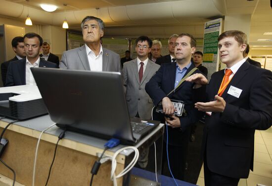 Dmitry Medvedev's working visit to Siberia. Day Two
