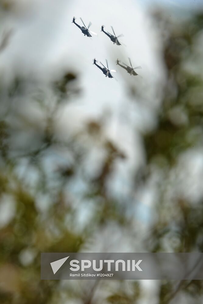 Air Force crews rehearse for Common Sky event