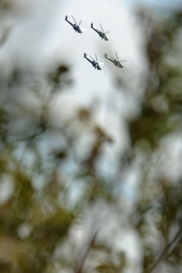 Air Force crews rehearse for Common Sky event