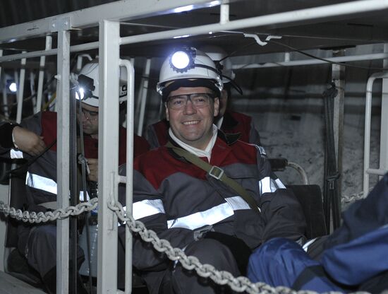 Dmitry Medvedev's working visit to Siberia. Day Two