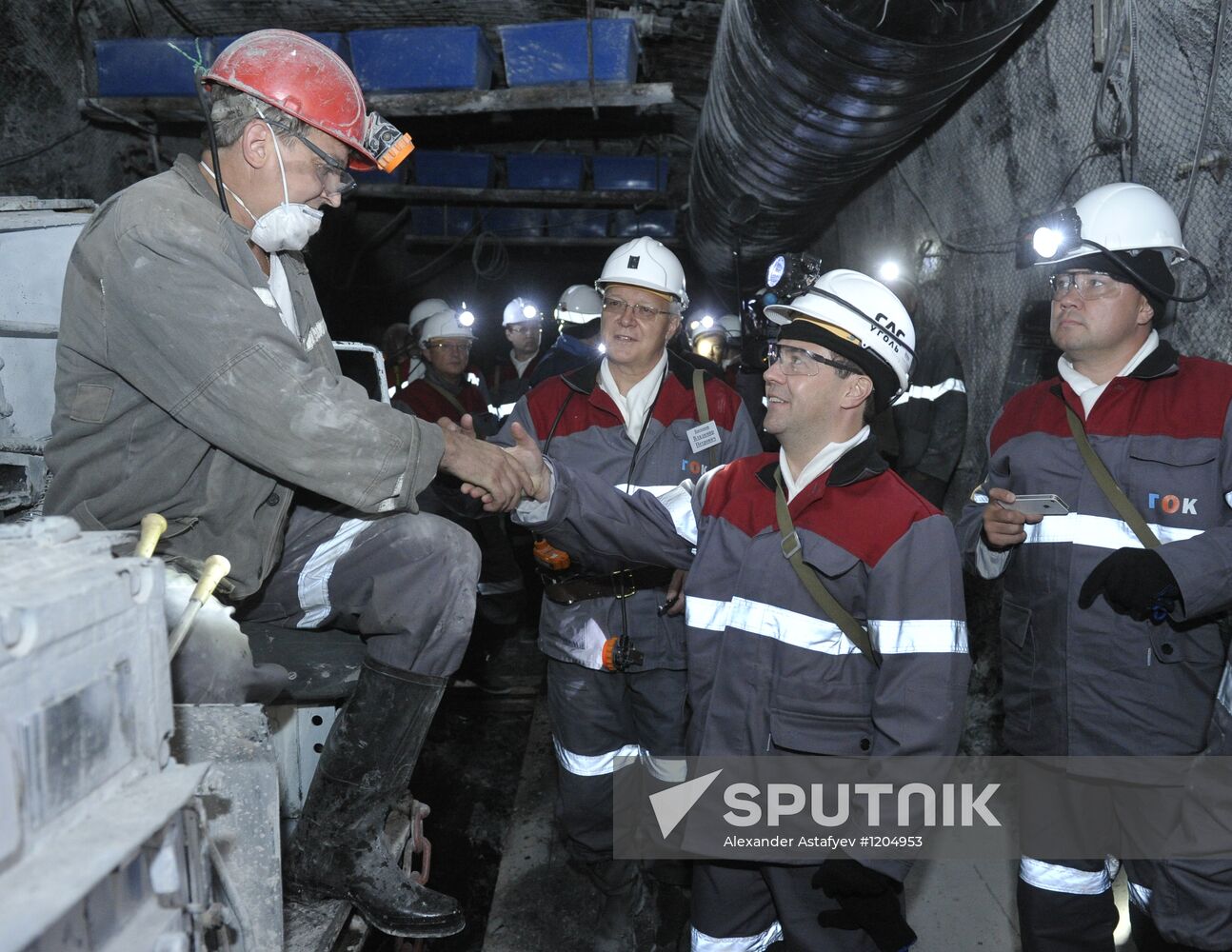 Dmitry Medvedev's working visit to Siberia. Day Two