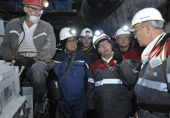 Dmitry Medvedev's working visit to Siberia. Day Two