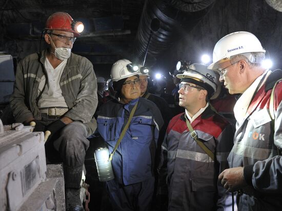 Dmitry Medvedev's working visit to Siberia. Day Two