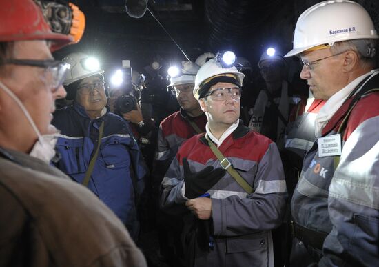 Dmitry Medvedev's working visit to Siberia. Day Two