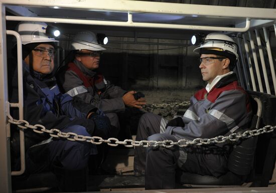 Dmitry Medvedev's working visit to Siberia. Day Two