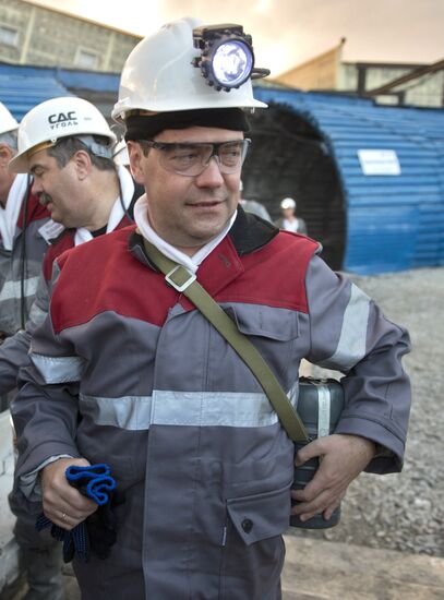 Dmitry Medvedev's working visit to Siberia. Day two