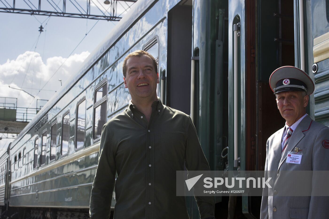 Dmitry Medvedev visits Siberia. Day two