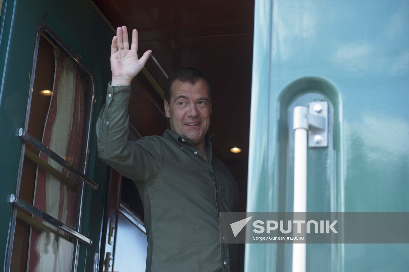 Dmitry Medvedev's working visit to Siberia. Day two