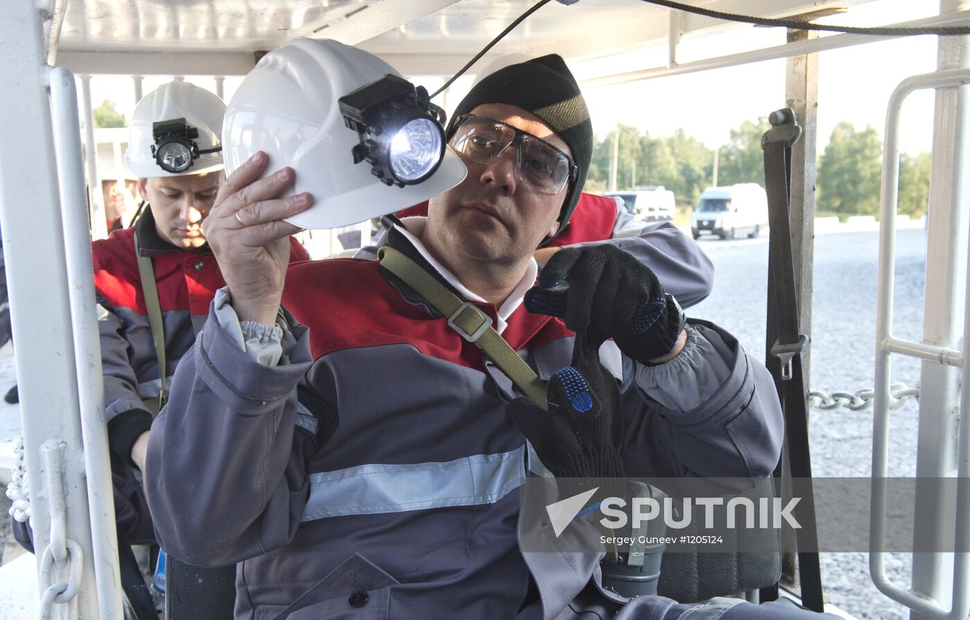 Dmitry Medvedev's working visit to Siberia. Day two