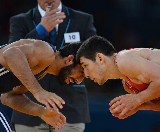 2012 Olympics. Greco-Roman wrestling. Day 2