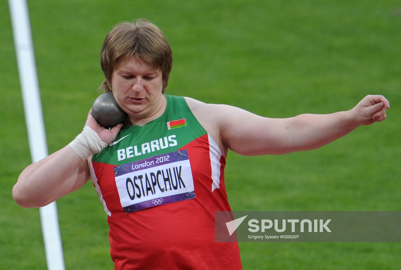 Olympics 2012 Athletics. Day Four. Evening session