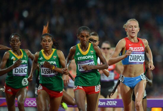 Olympics 2012 Athletics. Day Four. Evening session