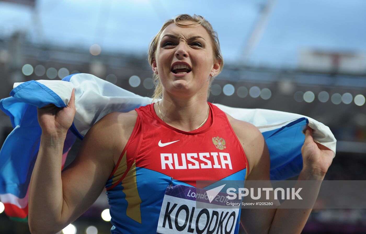 Olympics 2012 Athletics. Day Four. Evening session