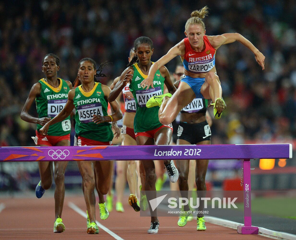 Olympics 2012 Athletics. Day Four. Evening session