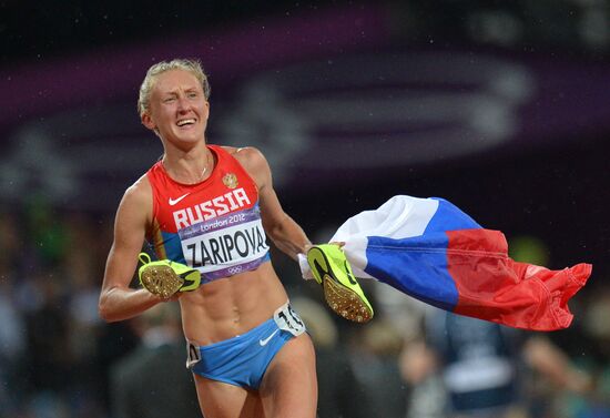 Olympics 2012 Athletics. Day Four. Evening session