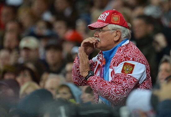 Olympics 2012 Athletics. Day Four. Evening session