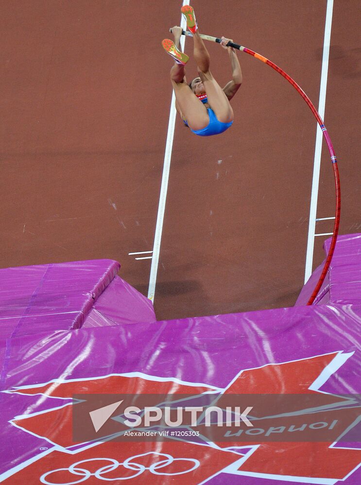 Olympics 2012 Athletics. Day 4. Evening session