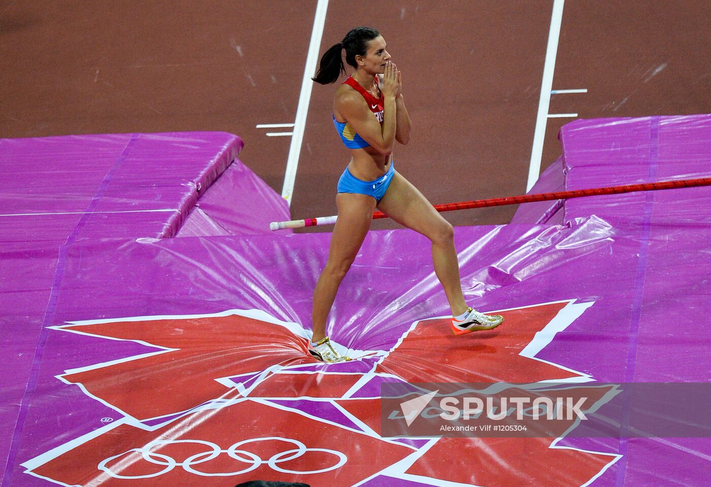 Olympics 2012 Athletics. Day 4. Evening session