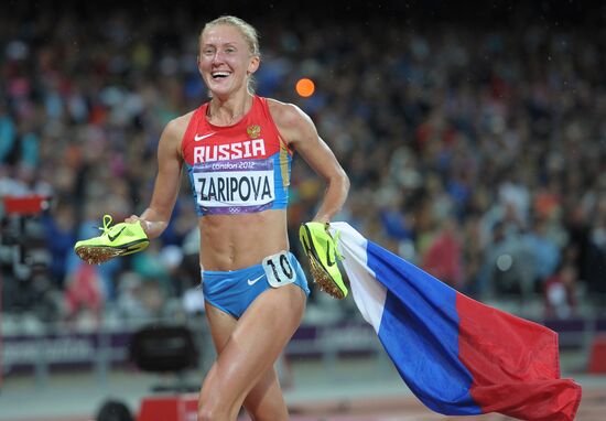 Olympics 2012 Athletics. Day 4. Evening session