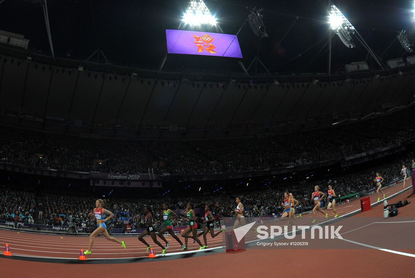 Olympics 2012 Athletics. Day 4. Evening session