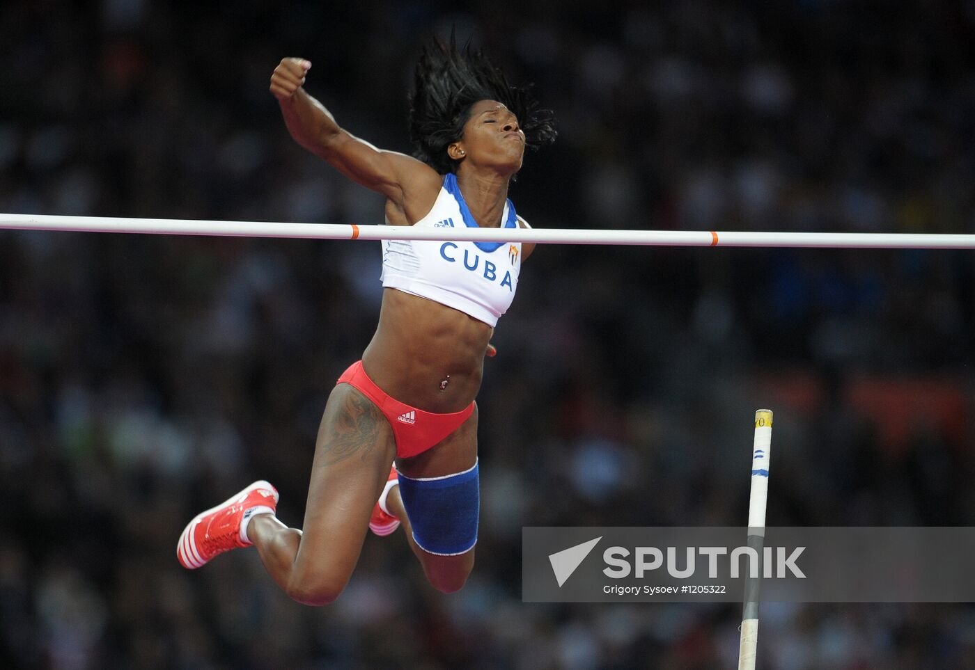 Olympics 2012 Athletics. Day 4. Evening session