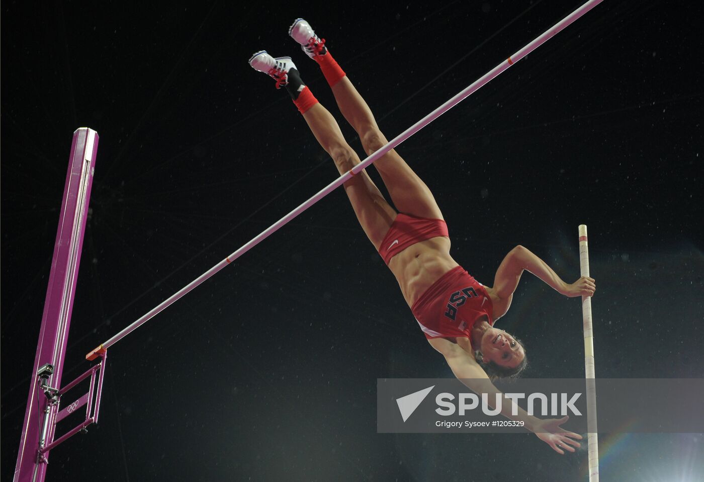 Olympics 2012 Athletics. Day Four. Evening session