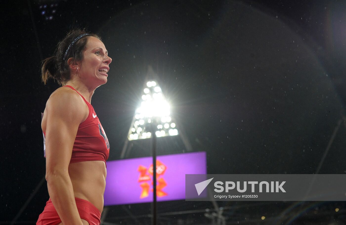 Olympics 2012 Athletics. Day Four. Evening session