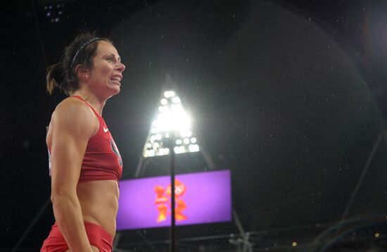 Olympics 2012 Athletics. Day Four. Evening session