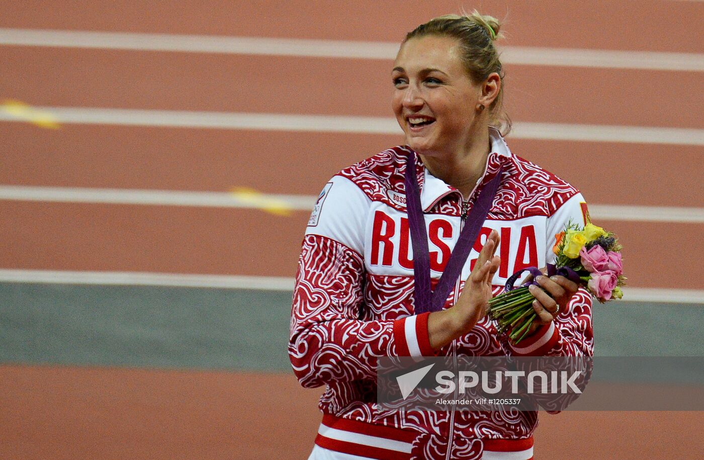 Olympics 2012 Athletics. Day Four. Evening session