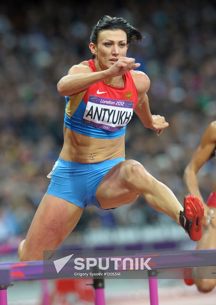 Olympics 2012 Athletics. Day Four. Evening session