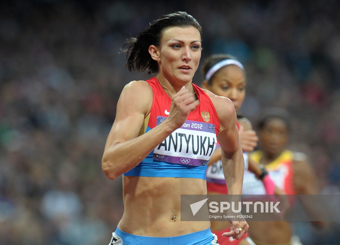 Olympics 2012 Athletics. Day Four. Evening session