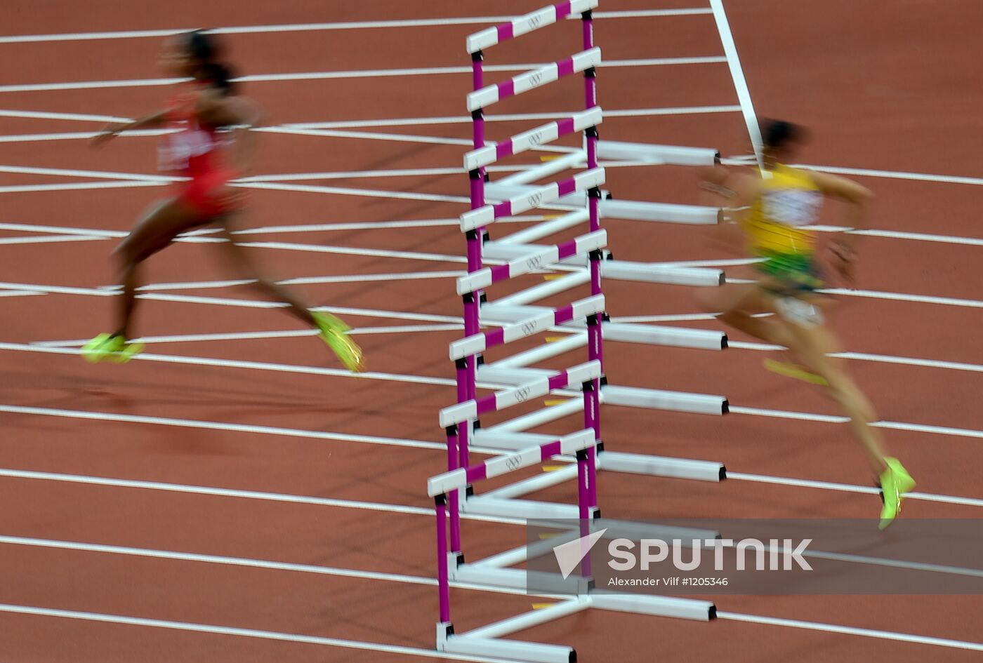 Olympics 2012 Athletics. Day Four. Evening session