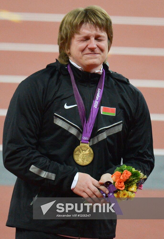 Olympics 2012 Athletics. Day Four. Evening session