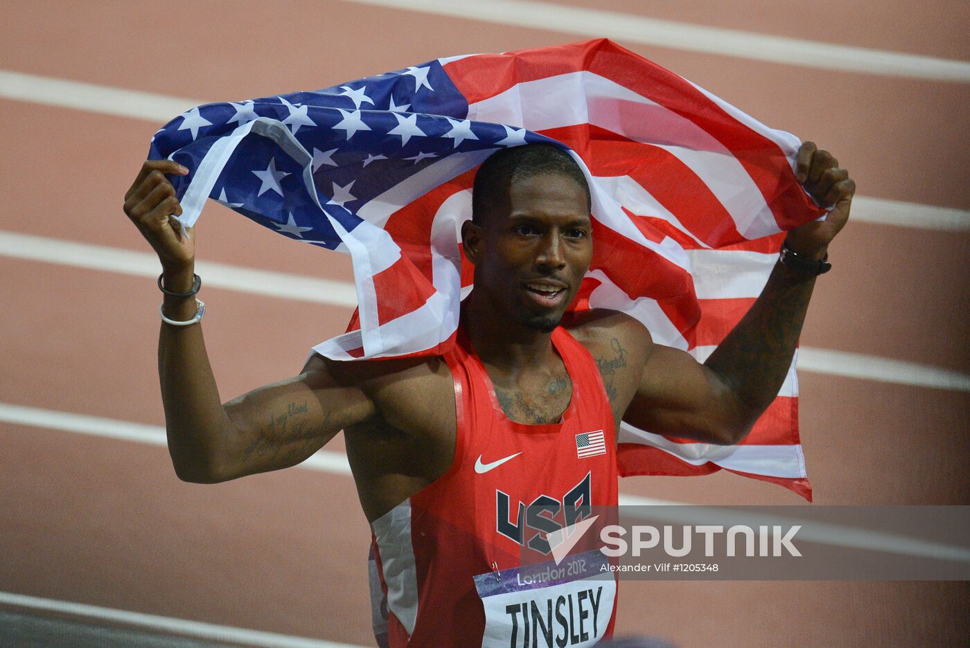 Olympics 2012 Athletics. Day Four. Evening session