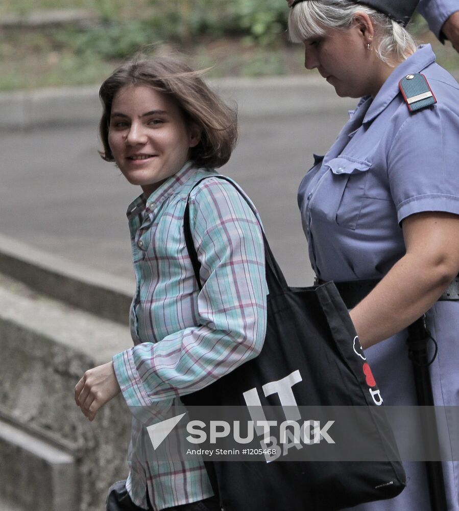 Pussy Riot under trial