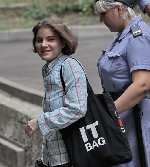 Pussy Riot under trial
