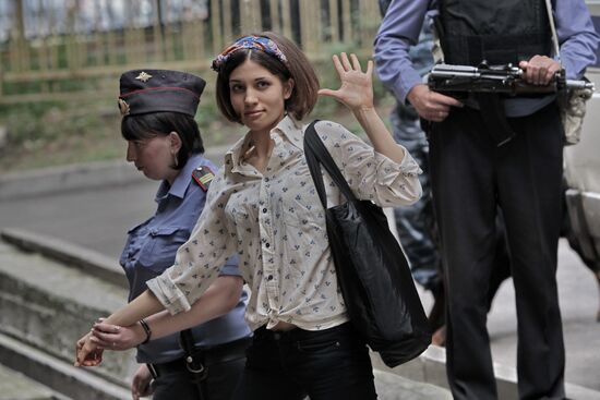 Pussy Riot under trial