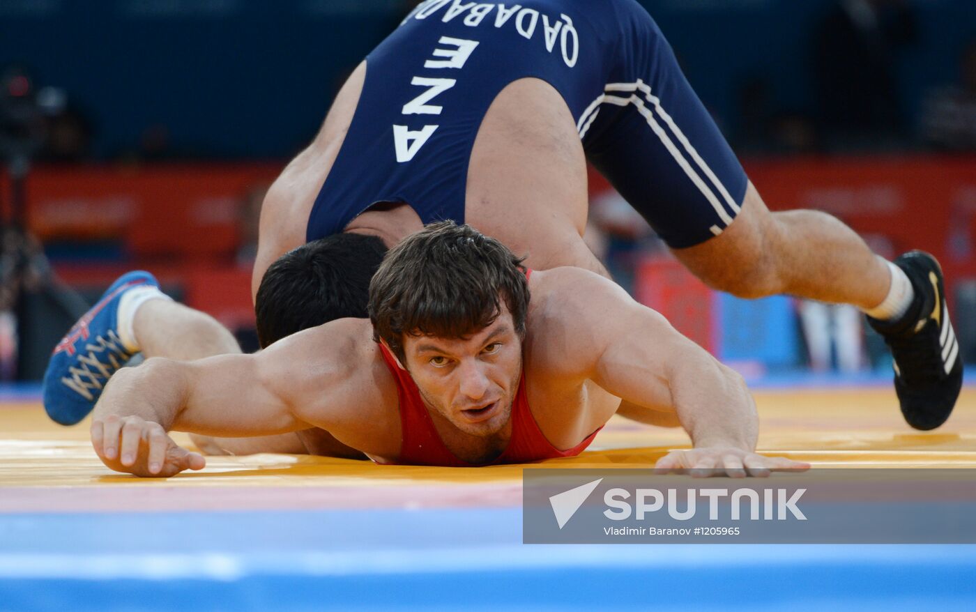 2012 Olympics. Greco-Roman wrestling. Day Three