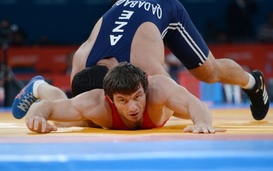 2012 Olympics. Greco-Roman wrestling. Day Three