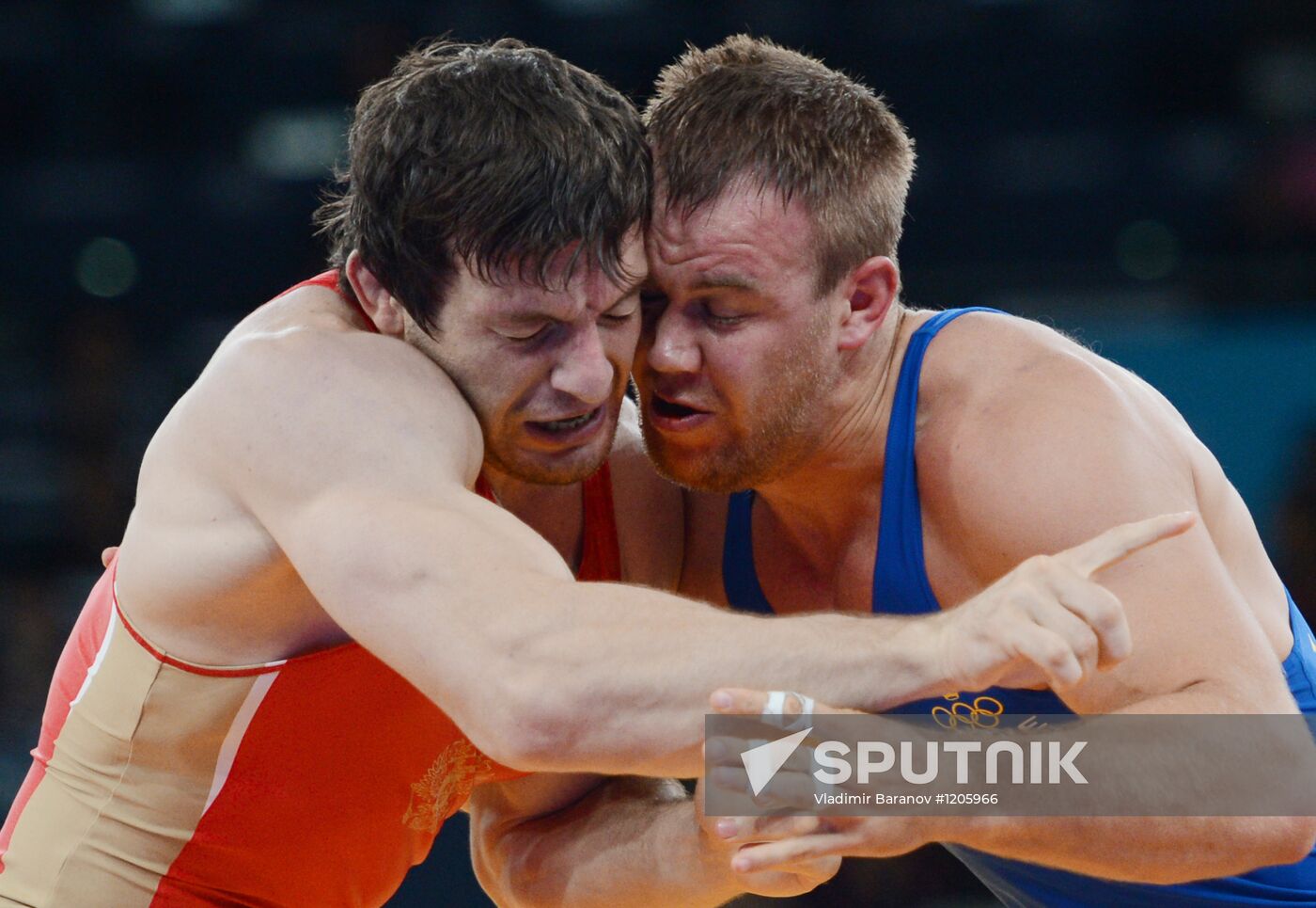 2012 Olympics. Greco-Roman wrestling. Day Three