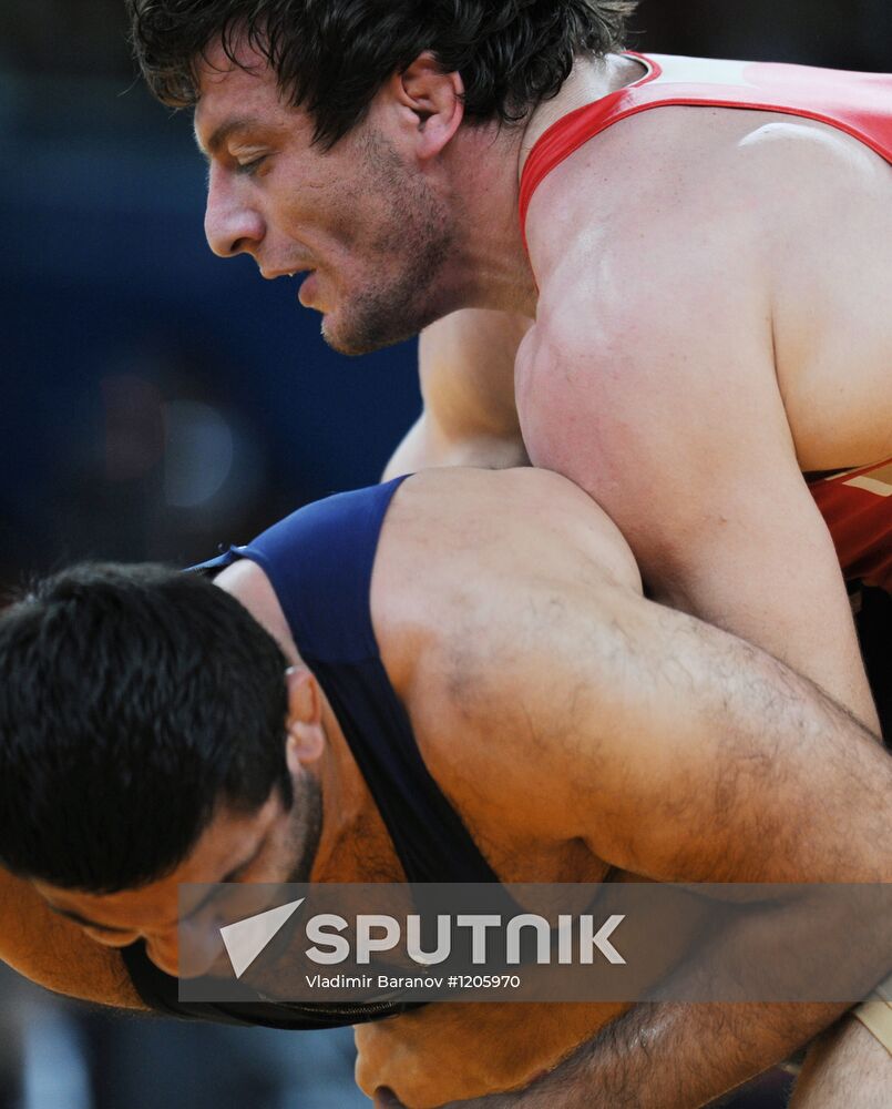 2012 Olympics. Greco-Roman wrestling. Day Three