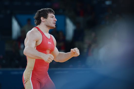 2012 Olympics. Greco-Roman wrestling. Day Three