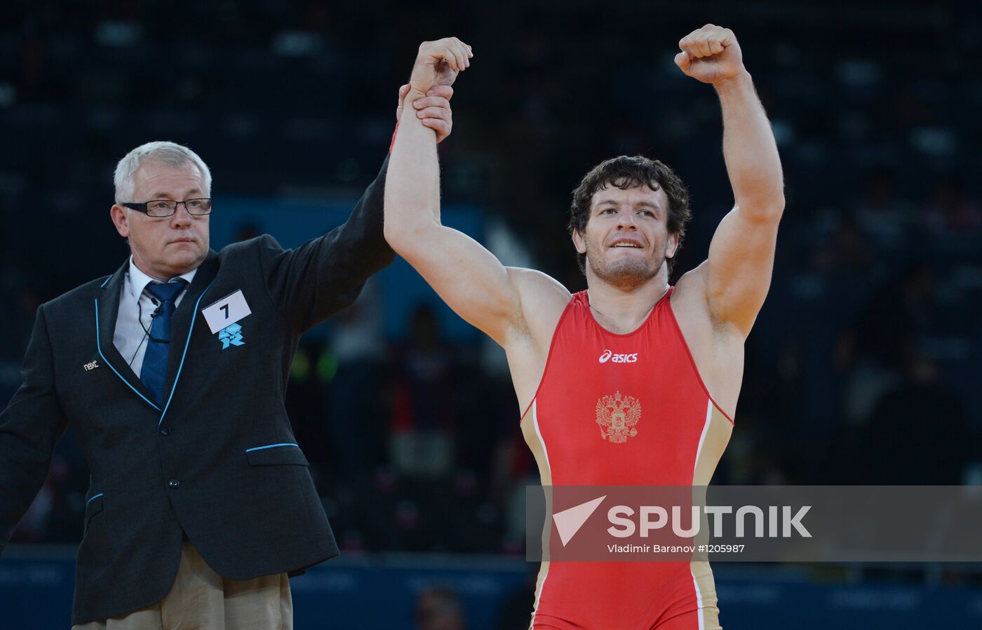 2012 Olympics. Greco-Roman wrestling. Day Three