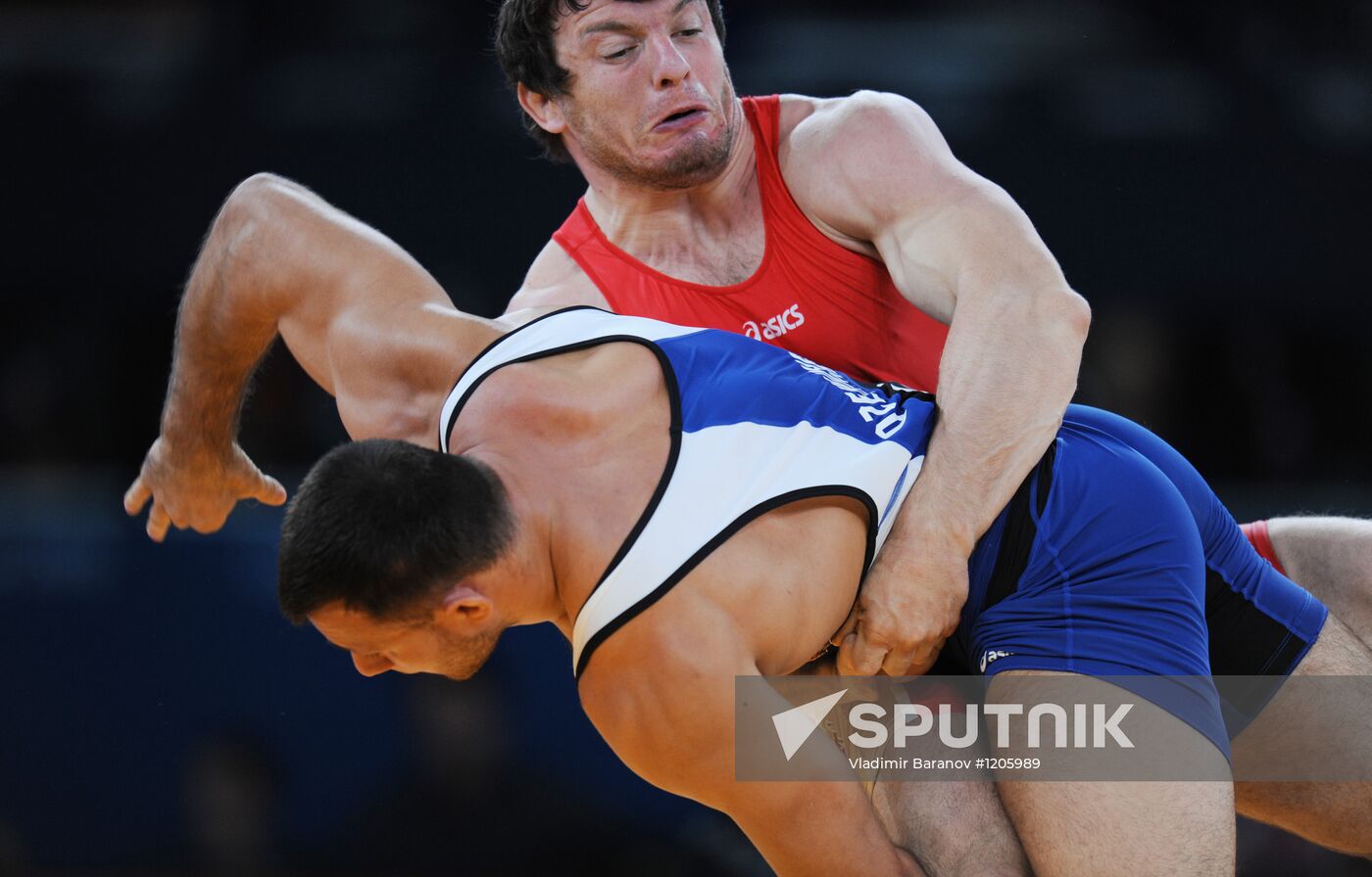 2012 Olympics. Greco-Roman wrestling. Day Three