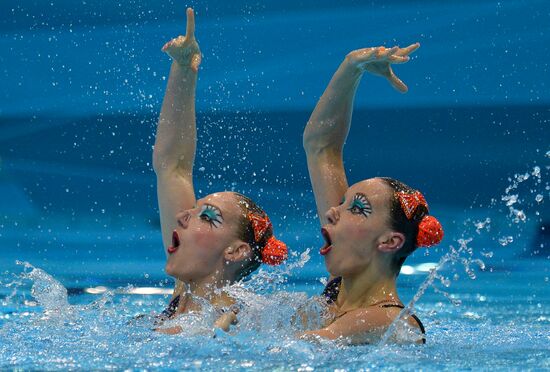 2012 Olympics. Synchronized Swimming Duet Finals