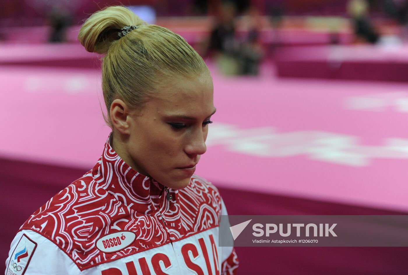 2012 Olympics. Women's Gymnastics. Floor exercises