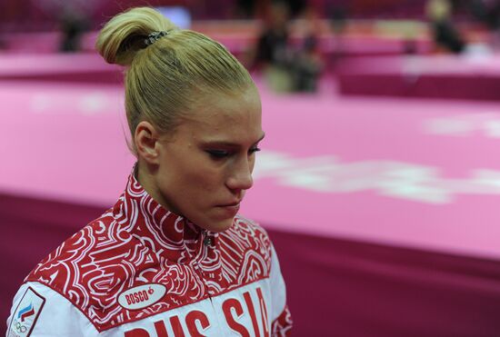 2012 Olympics. Women's Gymnastics. Floor exercises