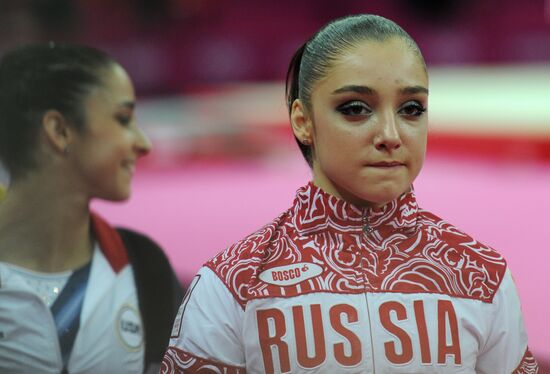 2012 Olympics. Women's Gymnastics. Floor exercises