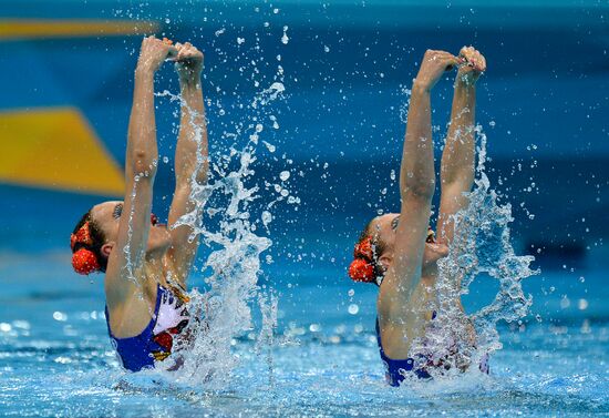 2012 Olympics. Synchronized Swimming Duet Finals